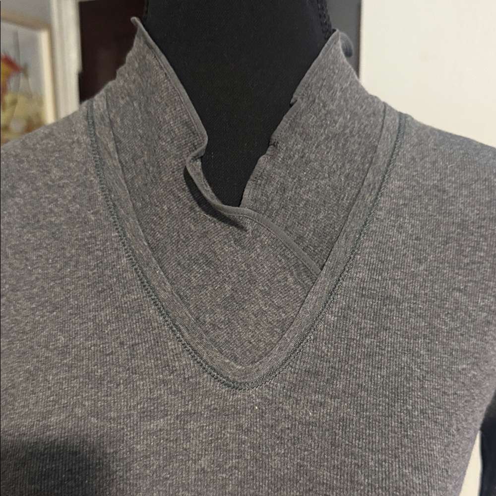 Rivamonti Charcoal Long Sleeve Top - Picture 2 of 8